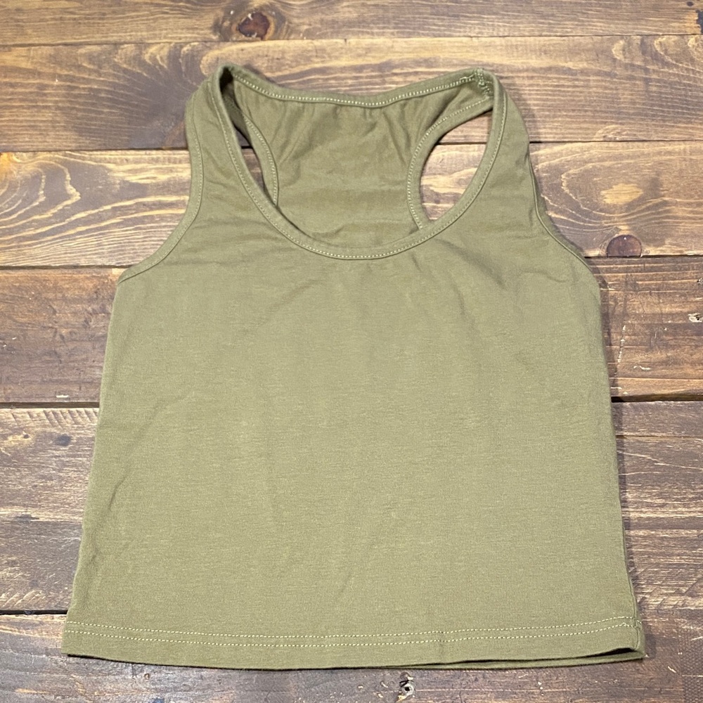 Olive Green Women's Tank Top
